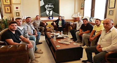 Gerenköy Avcılar Kulübü’nden Başkan Saniye Bora Fıçı’ya Ziyaret: