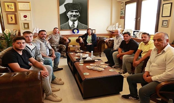 Gerenköy Avcılar Kulübü’nden Başkan Saniye Bora Fıçı’ya Ziyaret:
