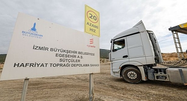 İzmir’de hafriyat toprağına doğa dostu yönetim
