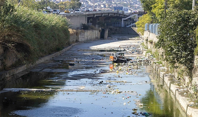 İzmir’in derelerinde kış seferberliği