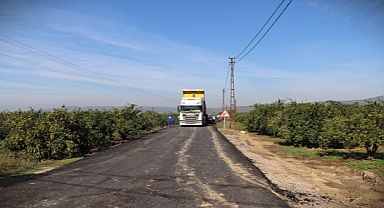 Selçuk’ta 15,5 kilometrelik yol yenileniyor