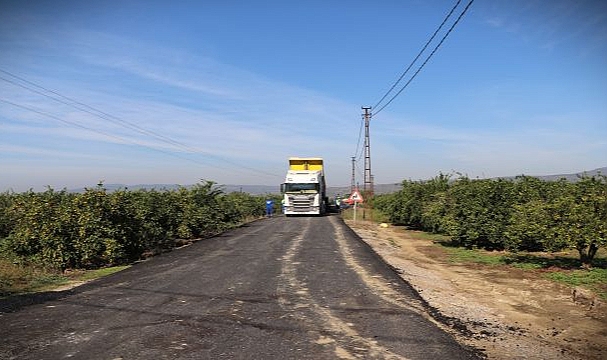 Selçuk’ta 15,5 kilometrelik yol yenileniyor